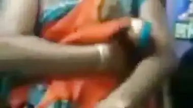 Tamil aunty stripping panty on video call
