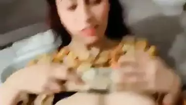 Punjabi sex of a guy with a sexy, big boob Ludhiana girl