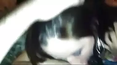 NRI house wife blowjob to friend’s pink cock
