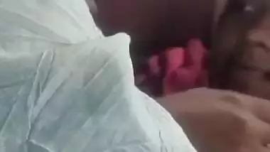 Chubby hijab girl boob sucking viral outdoor sex