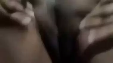 Aunty spreading big ass and showing fuck holes