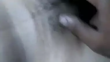 Desi sleeping girl pussy fingering by lover
