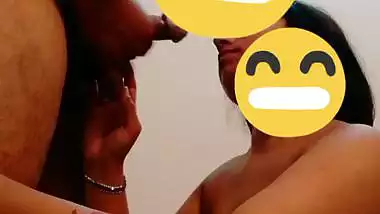 Punjabi bhabhi blowjob with cum on face