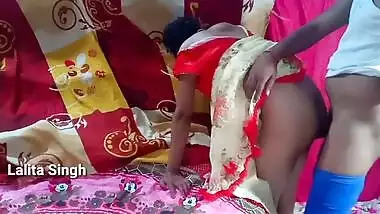 Vicious Desi girl brings XXX partner to the bedroom where they have sex
