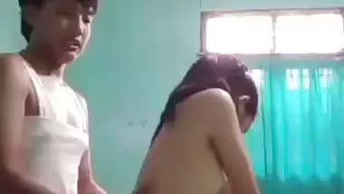 Nepali pervert fucks sister in the absence of his parents