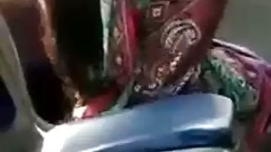 Pervert shows his dick to a stranger lady in a public bus