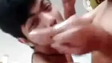 MMS of delhi college girl sex with classmate