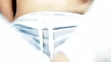 Gorgeous college girl naked big boobs show on video call