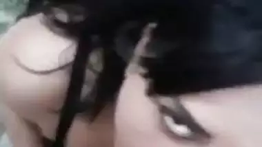 Big boob girl gives a desi blowjob to her lover