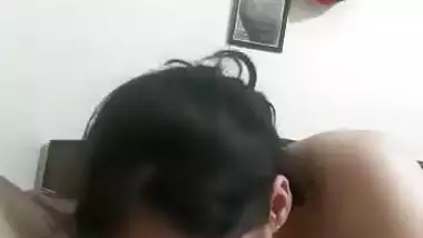 Mature Hindi wife blowjob to husband friend viral scandal