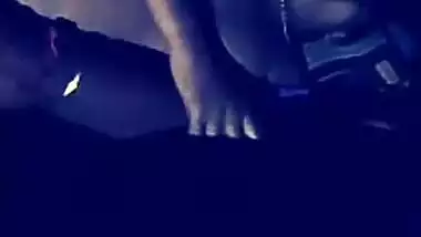 Lustful Desi man records his nude XXX wife and plays with her twat
