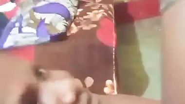 Village guy records his desi porn by fucking his young GF