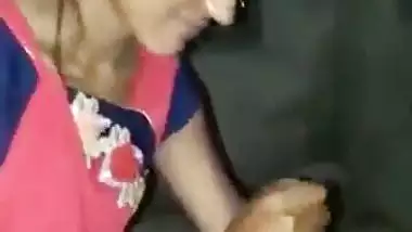 Village Maid Sucking Cock MMS