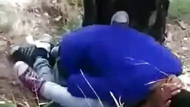 jungal me gf ki chudayi