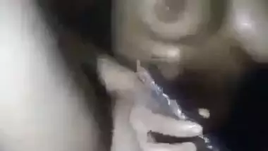 Mature desi girl masturbating with a sugarcane