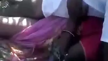 Sexy village aunty fucked by old land lord in farm land