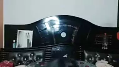 Newly married youthful pair XXX live sex show for cash